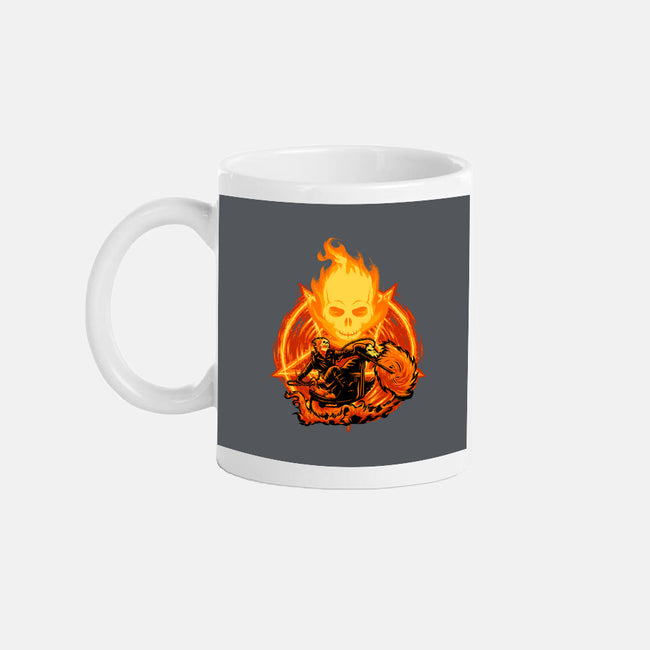 Ride Through The Fire-None-Mug-Drinkware-rmatix