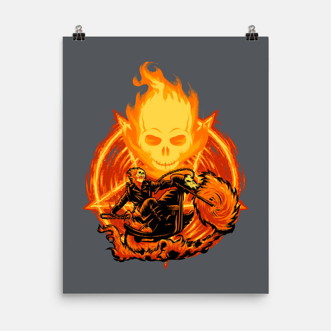 Ride Through The Fire-None-Matte-Poster-rmatix