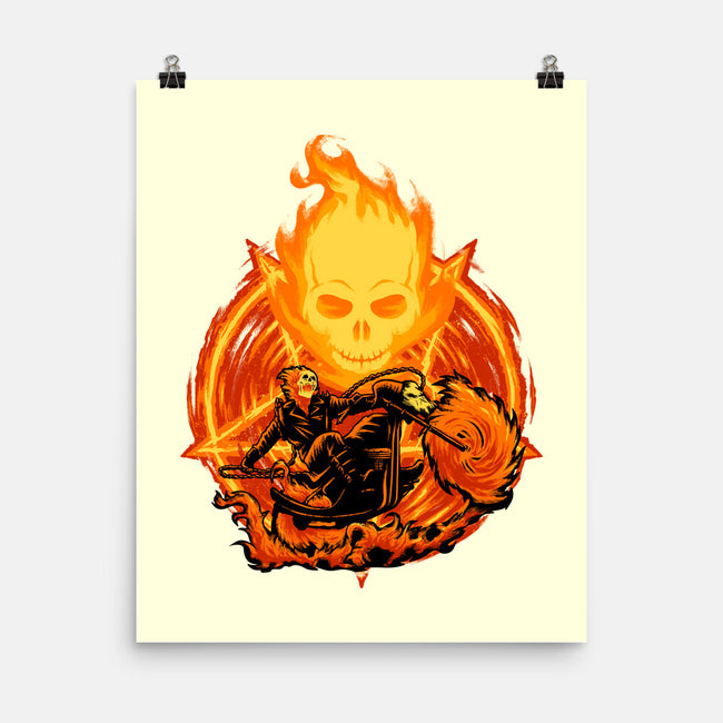 Ride Through The Fire-None-Matte-Poster-rmatix