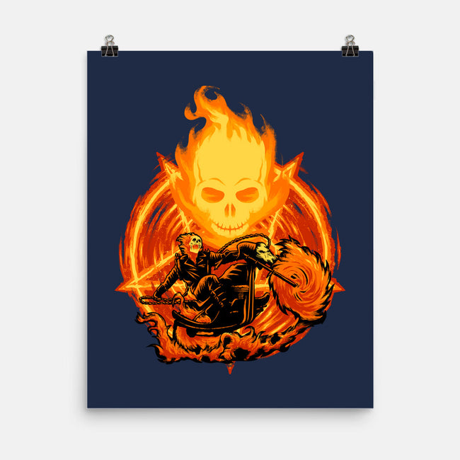 Ride Through The Fire-None-Matte-Poster-rmatix