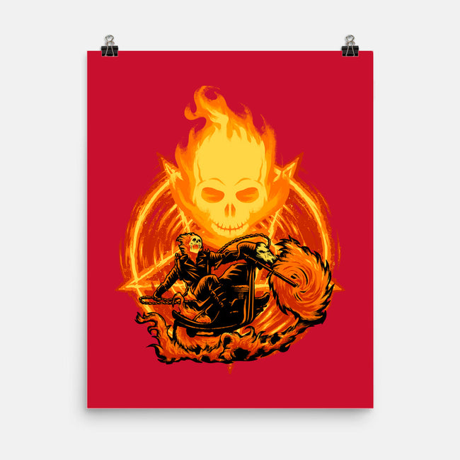 Ride Through The Fire-None-Matte-Poster-rmatix