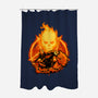 Ride Through The Fire-None-Polyester-Shower Curtain-rmatix