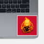 Ride Through The Fire-None-Glossy-Sticker-rmatix