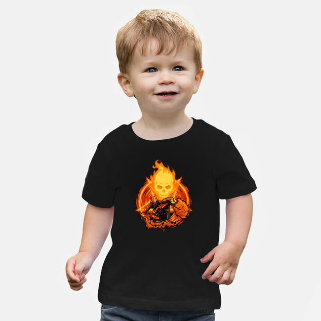 Ride Through The Fire-Baby-Basic-Tee-rmatix