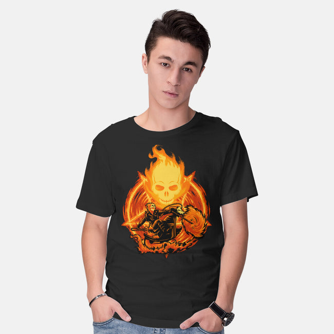 Ride Through The Fire-Mens-Basic-Tee-rmatix