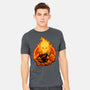 Ride Through The Fire-Mens-Heavyweight-Tee-rmatix