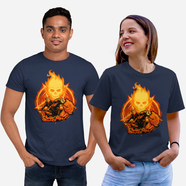 Ride Through The Fire-Unisex-Basic-Tee-rmatix