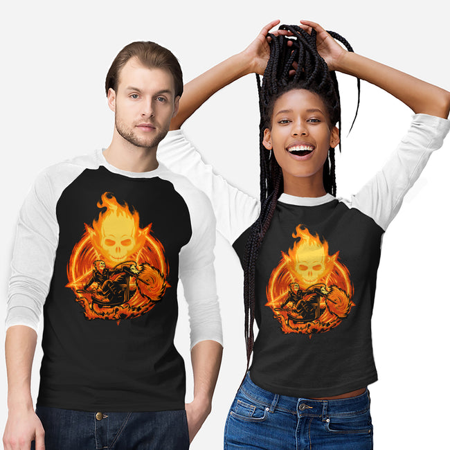 Ride Through The Fire-Unisex-Baseball-Tee-rmatix