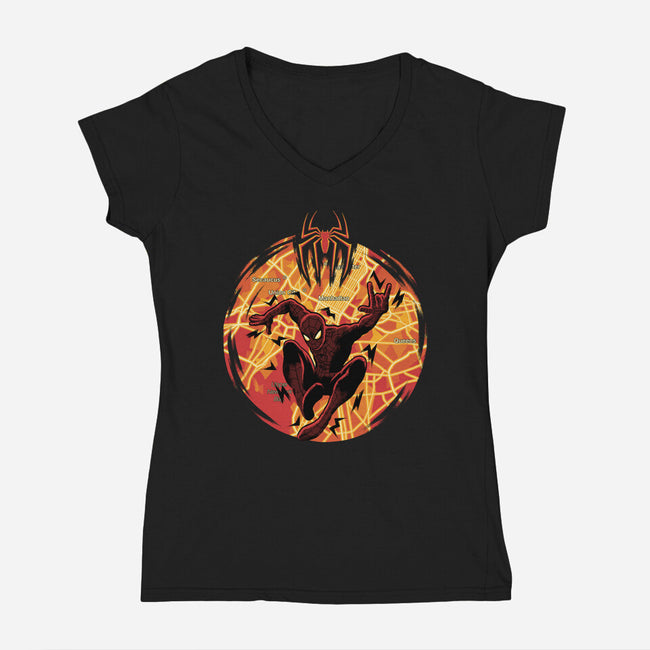 New Day In NYC-Womens-V-Neck-Tee-rmatix