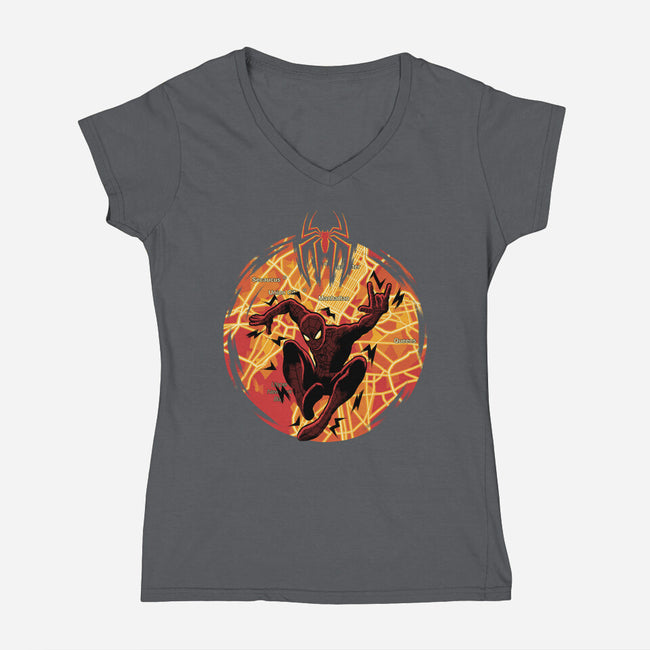New Day In NYC-Womens-V-Neck-Tee-rmatix