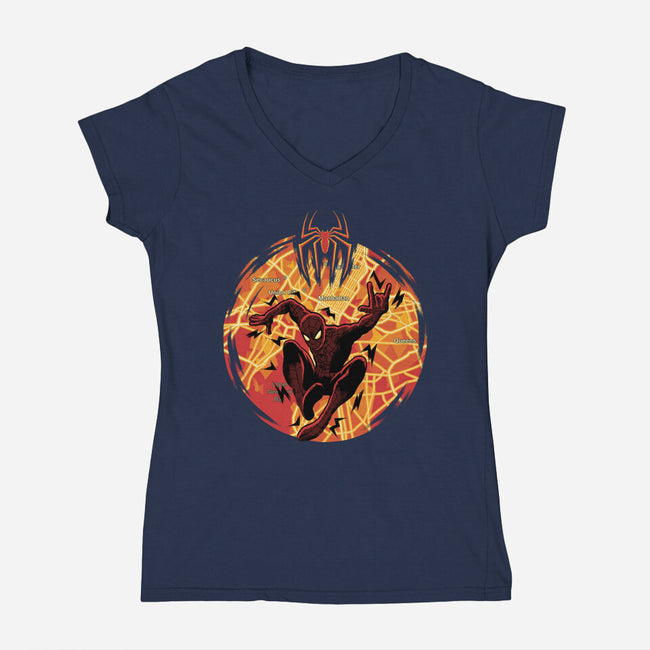 New Day In NYC-Womens-V-Neck-Tee-rmatix