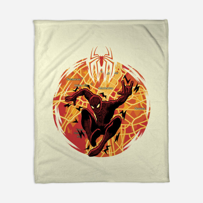 New Day In NYC-None-Fleece-Blanket-rmatix