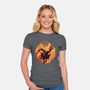 New Day In NYC-Womens-Fitted-Tee-rmatix