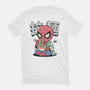 Spideramen-Womens-Fitted-Tee-GODZILLARGE