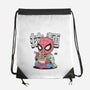 Spideramen-None-Drawstring-Bag-GODZILLARGE