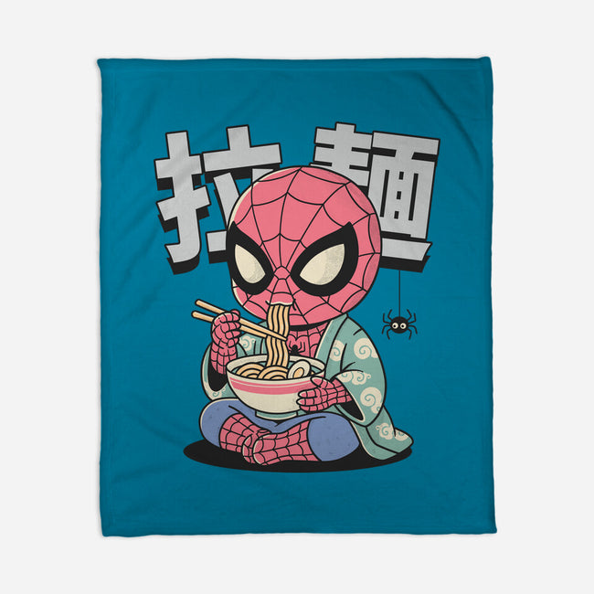 Spideramen-None-Fleece-Blanket-GODZILLARGE