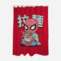Spideramen-None-Polyester-Shower Curtain-GODZILLARGE