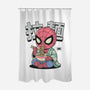 Spideramen-None-Polyester-Shower Curtain-GODZILLARGE