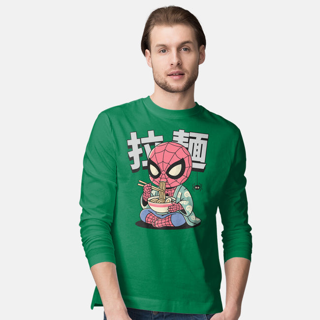 Spideramen-Mens-Long Sleeved-Tee-GODZILLARGE