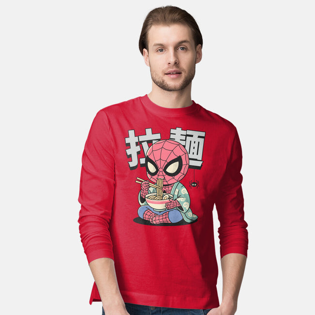 Spideramen-Mens-Long Sleeved-Tee-GODZILLARGE