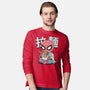 Spideramen-Mens-Long Sleeved-Tee-GODZILLARGE