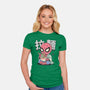 Spideramen-Womens-Fitted-Tee-GODZILLARGE