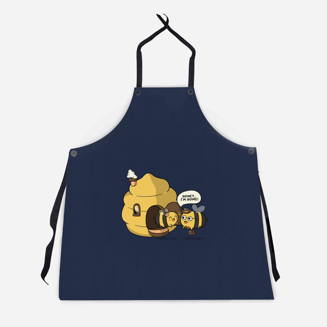 Honey I'm Home-Unisex-Kitchen-Apron-Freecheese