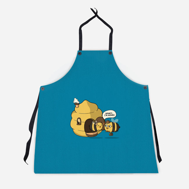 Honey I'm Home-Unisex-Kitchen-Apron-Freecheese