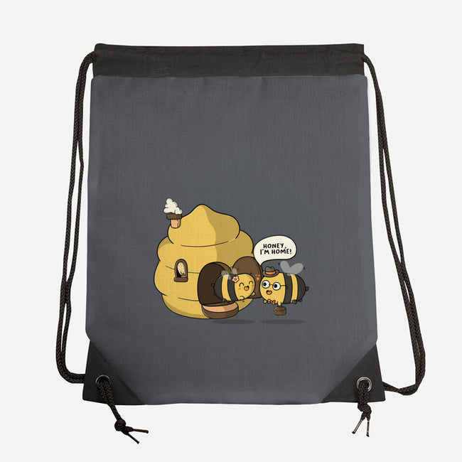 Honey I'm Home-None-Drawstring-Bag-Freecheese