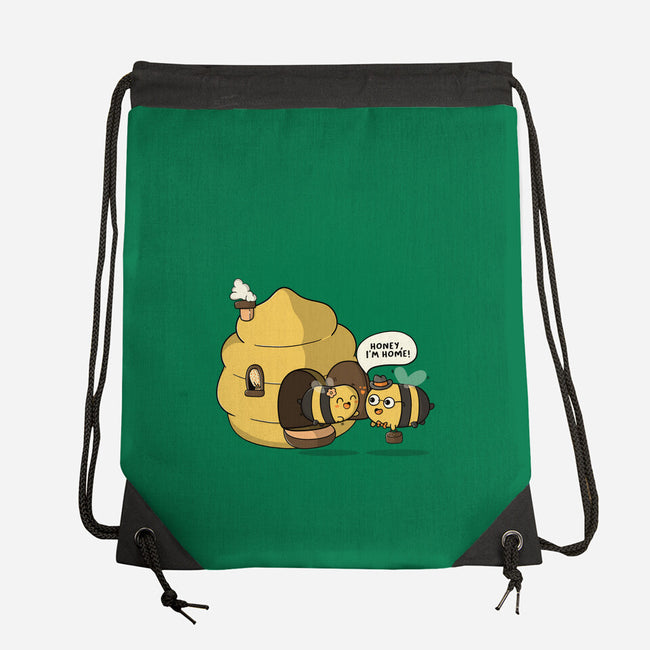 Honey I'm Home-None-Drawstring-Bag-Freecheese