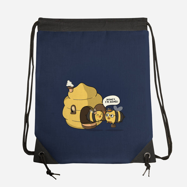 Honey I'm Home-None-Drawstring-Bag-Freecheese