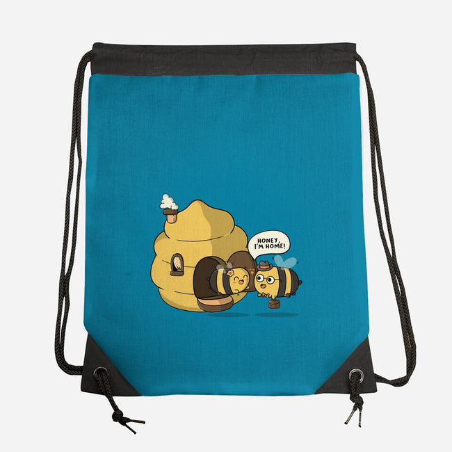 Honey I'm Home-None-Drawstring-Bag-Freecheese
