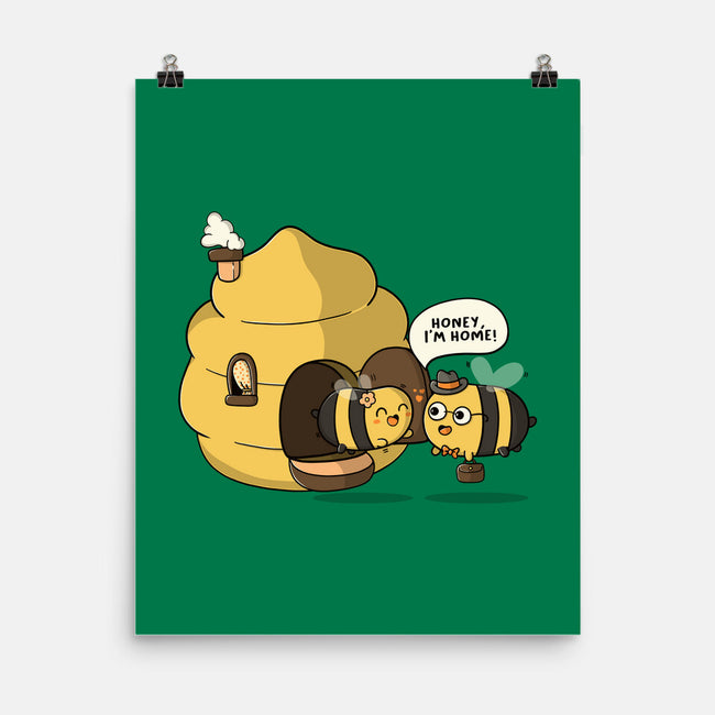 Honey I'm Home-None-Matte-Poster-Freecheese