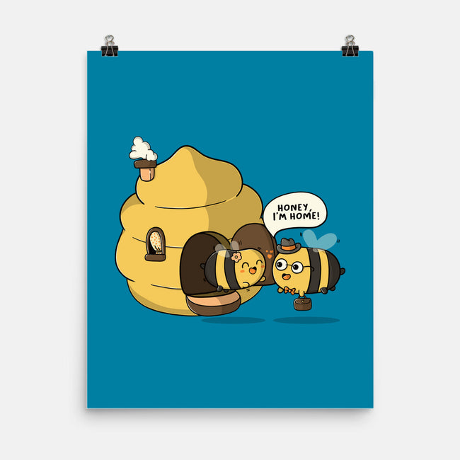 Honey I'm Home-None-Matte-Poster-Freecheese