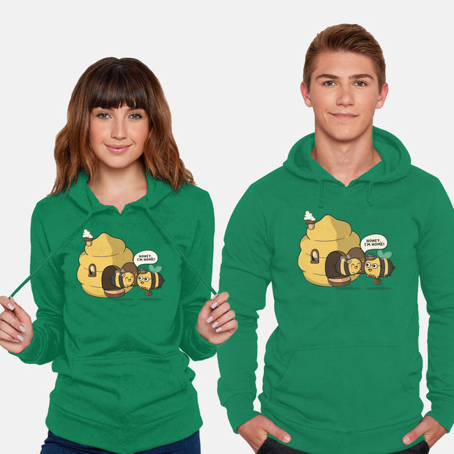 Honey I'm Home-Unisex-Pullover-Sweatshirt-Freecheese