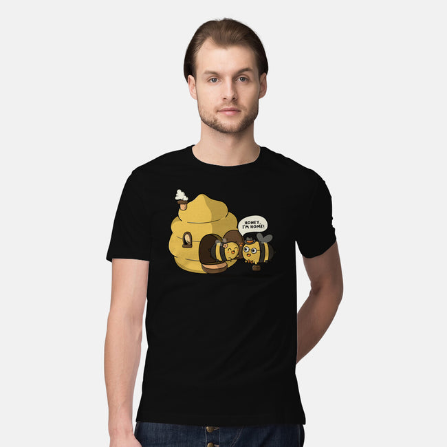Honey I'm Home-Mens-Premium-Tee-Freecheese