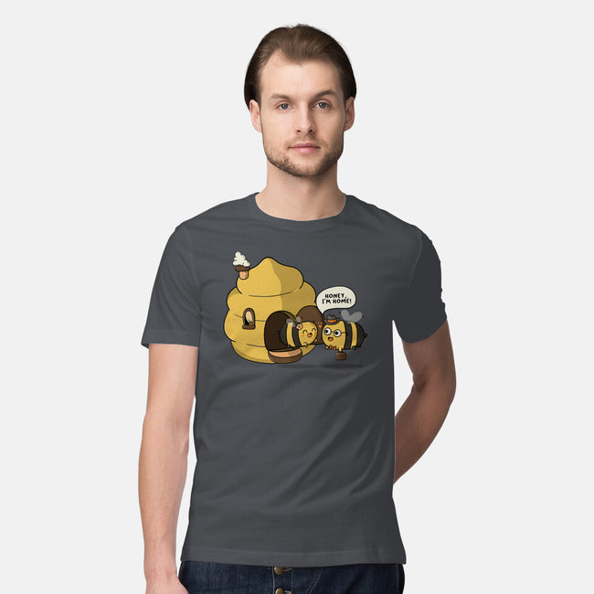 Honey I'm Home-Mens-Premium-Tee-Freecheese