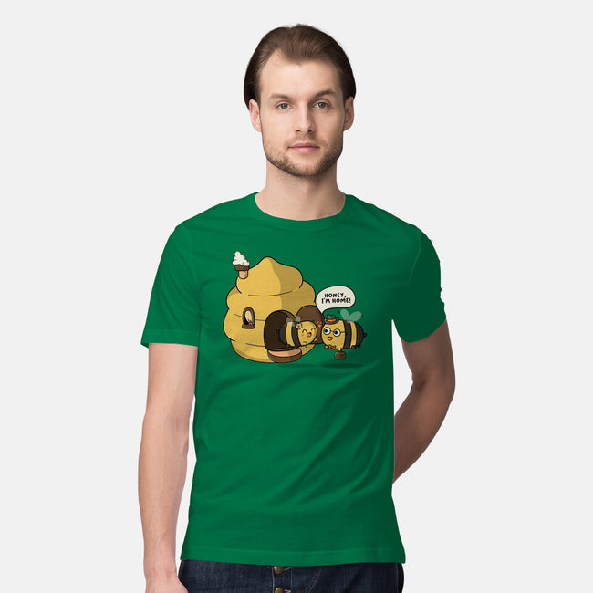 Honey I'm Home-Mens-Premium-Tee-Freecheese