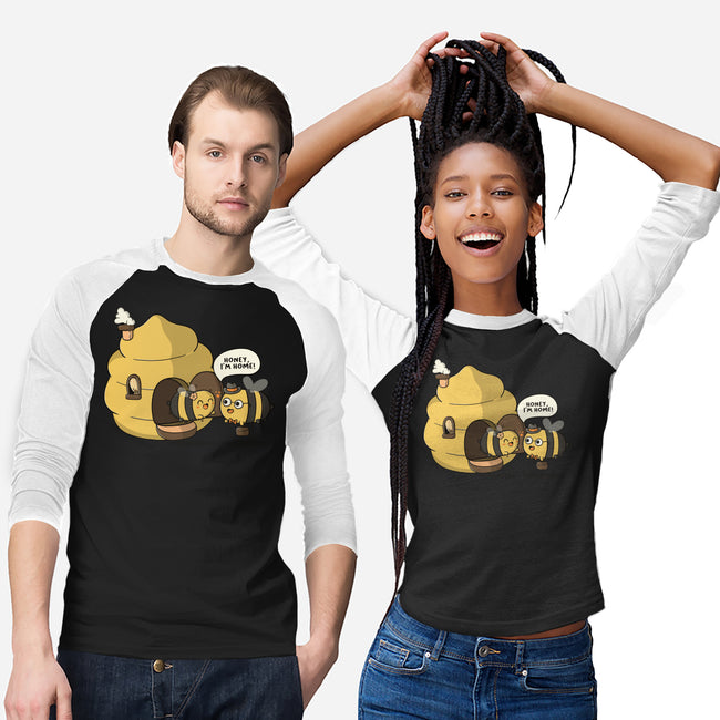 Honey I'm Home-Unisex-Baseball-Tee-Freecheese