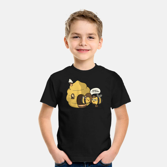 Honey I'm Home-Youth-Basic-Tee-Freecheese