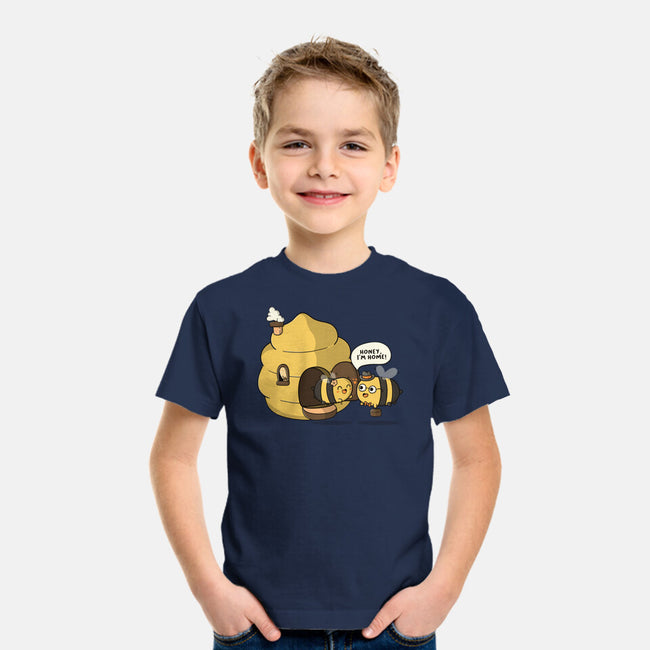 Honey I'm Home-Youth-Basic-Tee-Freecheese