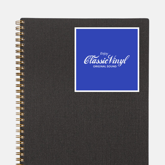 Enjoy Classic Vinyl-None-Glossy-Sticker-kg07