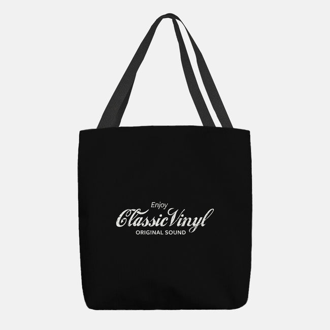 Enjoy Classic Vinyl-None-Basic Tote-Bag-kg07
