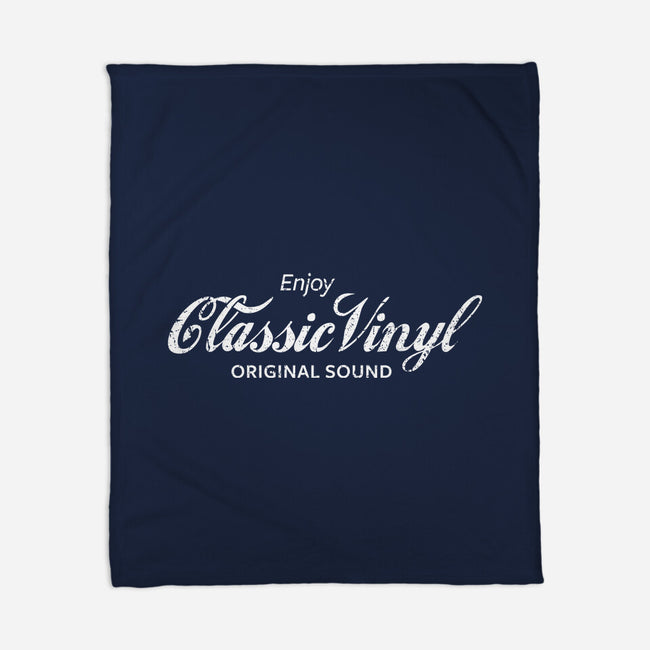 Enjoy Classic Vinyl-None-Fleece-Blanket-kg07