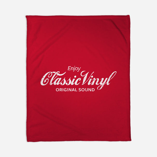 Enjoy Classic Vinyl-None-Fleece-Blanket-kg07