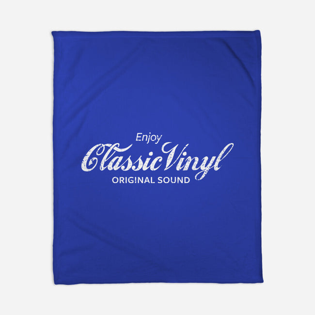 Enjoy Classic Vinyl-None-Fleece-Blanket-kg07
