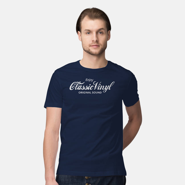 Enjoy Classic Vinyl-Mens-Premium-Tee-kg07