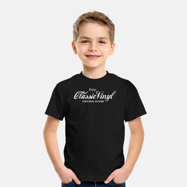 Enjoy Classic Vinyl-Youth-Basic-Tee-kg07