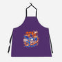 Night Beats-Unisex-Kitchen-Apron-ilustrata