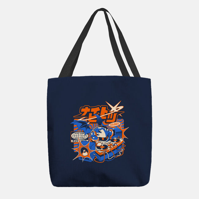 Night Beats-None-Basic Tote-Bag-ilustrata
